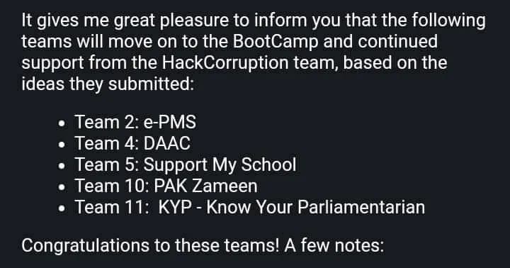 Hack Corruption Hackathon (Sub Continent) Winner - Image 2 of 4
