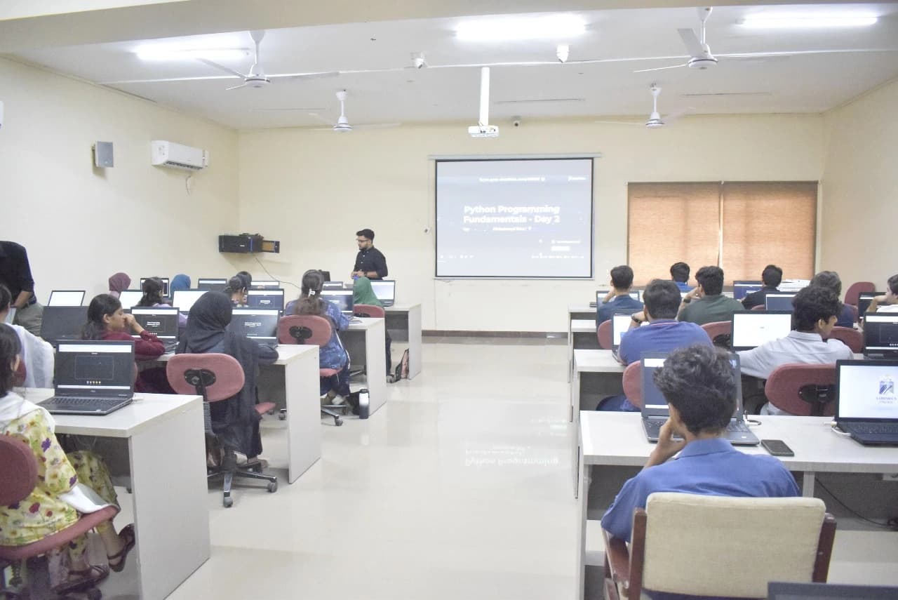 Joined Commecs College as Python Coach - Image 2 of 4